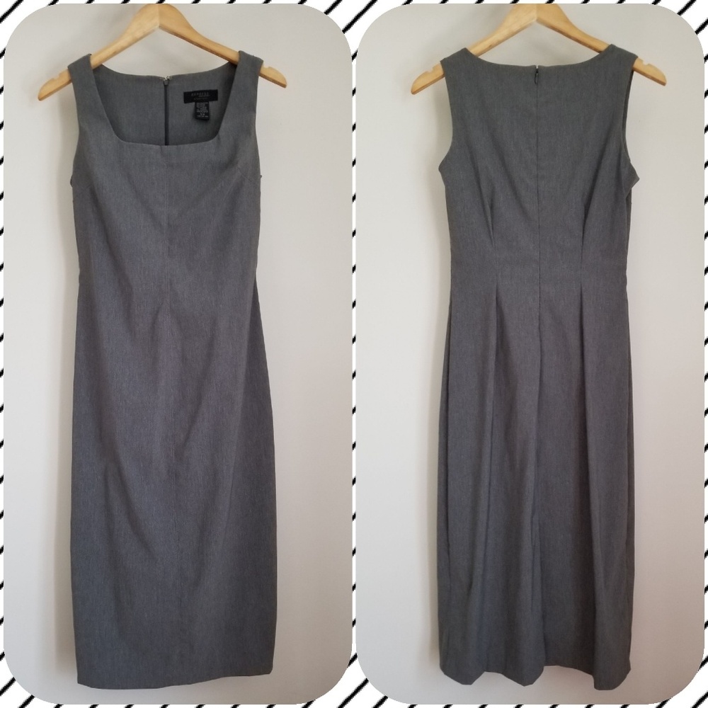 Express strech gray dress career (shirt separate)